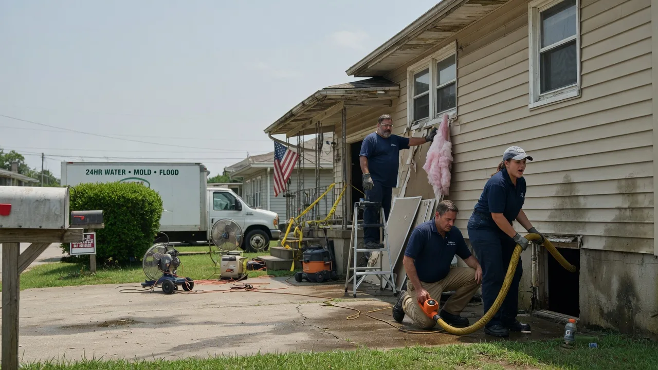 Water Damage Repair in Delancey, NY near me